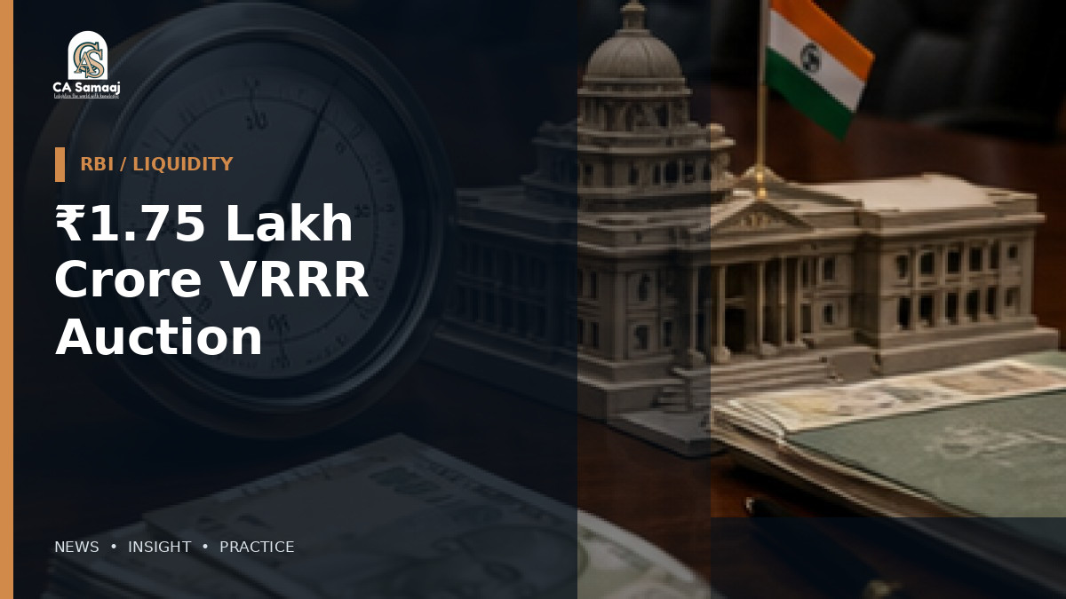 ₹1.75 Lakh Crore VRRR Auction