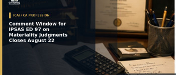 Comment Window for IPSAS ED 97 on Materiality Judgments Closes August 22