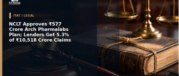 NCLT Approves ₹577 Crore Arch Pharmalabs Plan; Lenders Get 5.3% of ₹10,518 Crore Claims