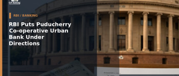RBI Puts Puducherry Co-operative Urban Bank Under Directions