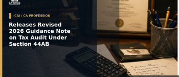 Releases Revised 2026 Guidance Note on Tax Audit Under Section 44AB