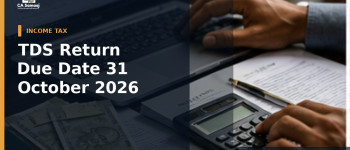 TDS Return Due Date 31 October 2026