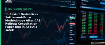 to Revisit Derivatives Settlement-Price Methodology After CAS Rollout; Consultation Paper Due in About a Week